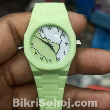 Arabic Dial Premium Marble Finish